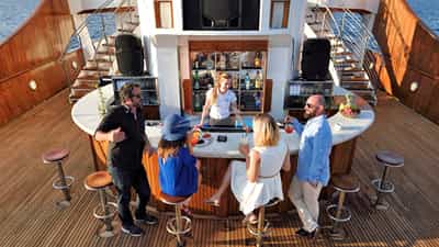 Bar outside
