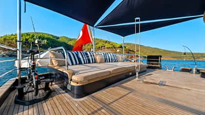 OGUZ KHAN 51m sailing yacht charter, photo 13
