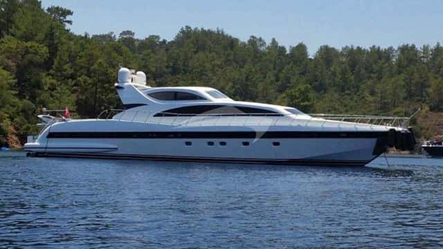 MINA II 32m motor yacht for charter