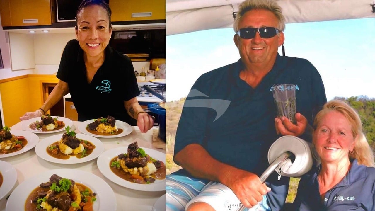 Luxury charter yacht crew for SAIL AWAY