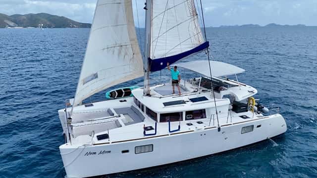 NEON MOON 14m sailing yacht for charter