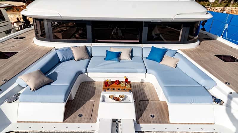 AGENDA 55 18m sailing yacht charter, photo 10