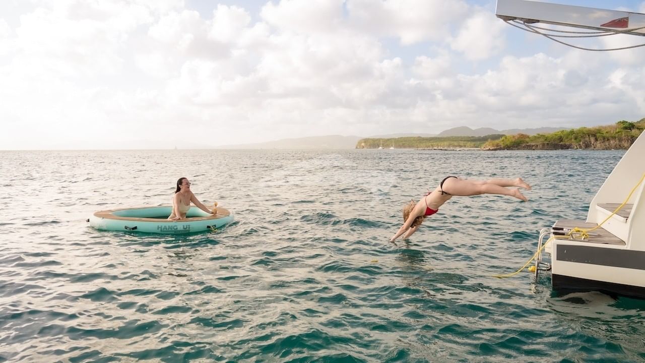 Diving off Beyond Aft