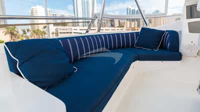 Upper deck lounging