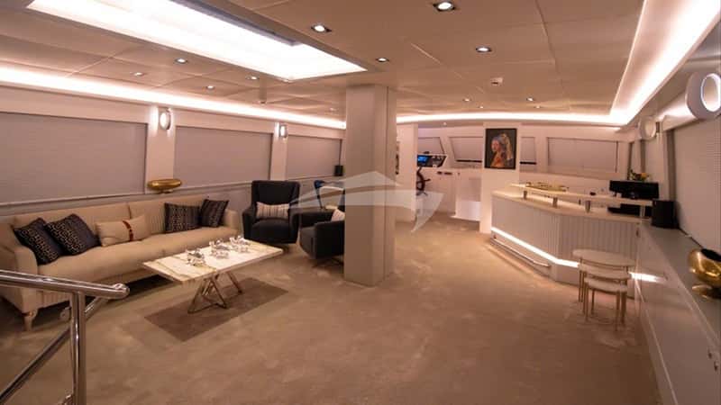 DOUBLE EAGLE 39m sailing yacht charter, photo 6