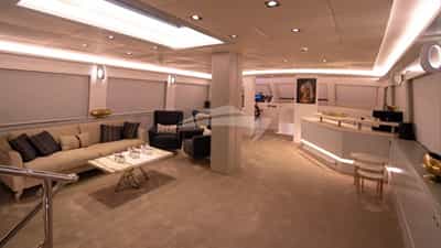 Main Salon at Night