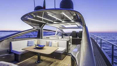 62' Pershing on sunset