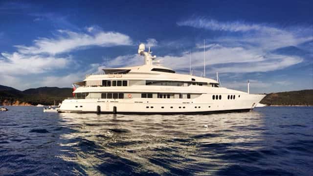 TRIDENT 65.2m / 214ft motor yacht for charter