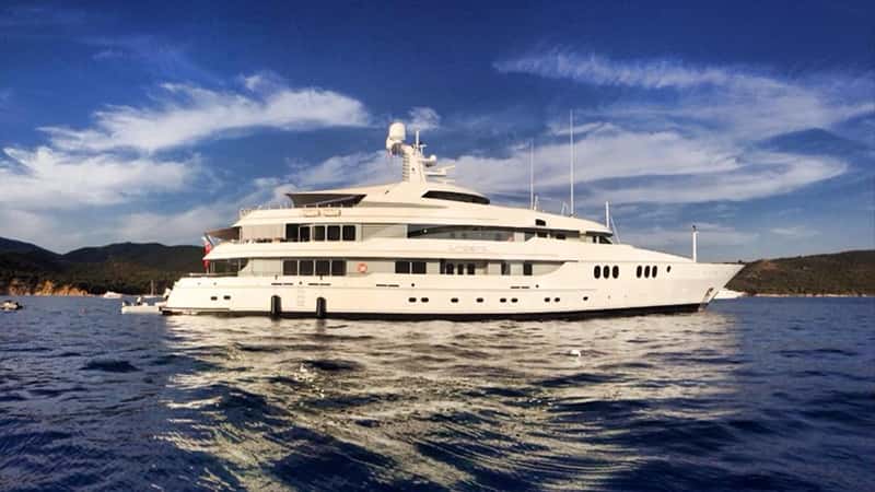 TRIDENT 65m motor yacht charter