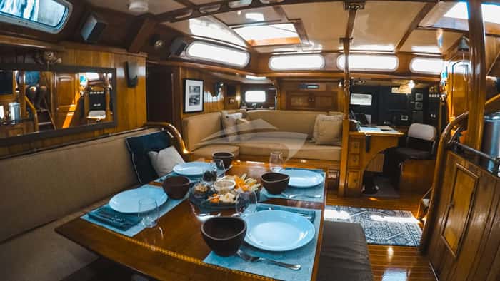 KAI 22m sailing yacht charter, photo 2