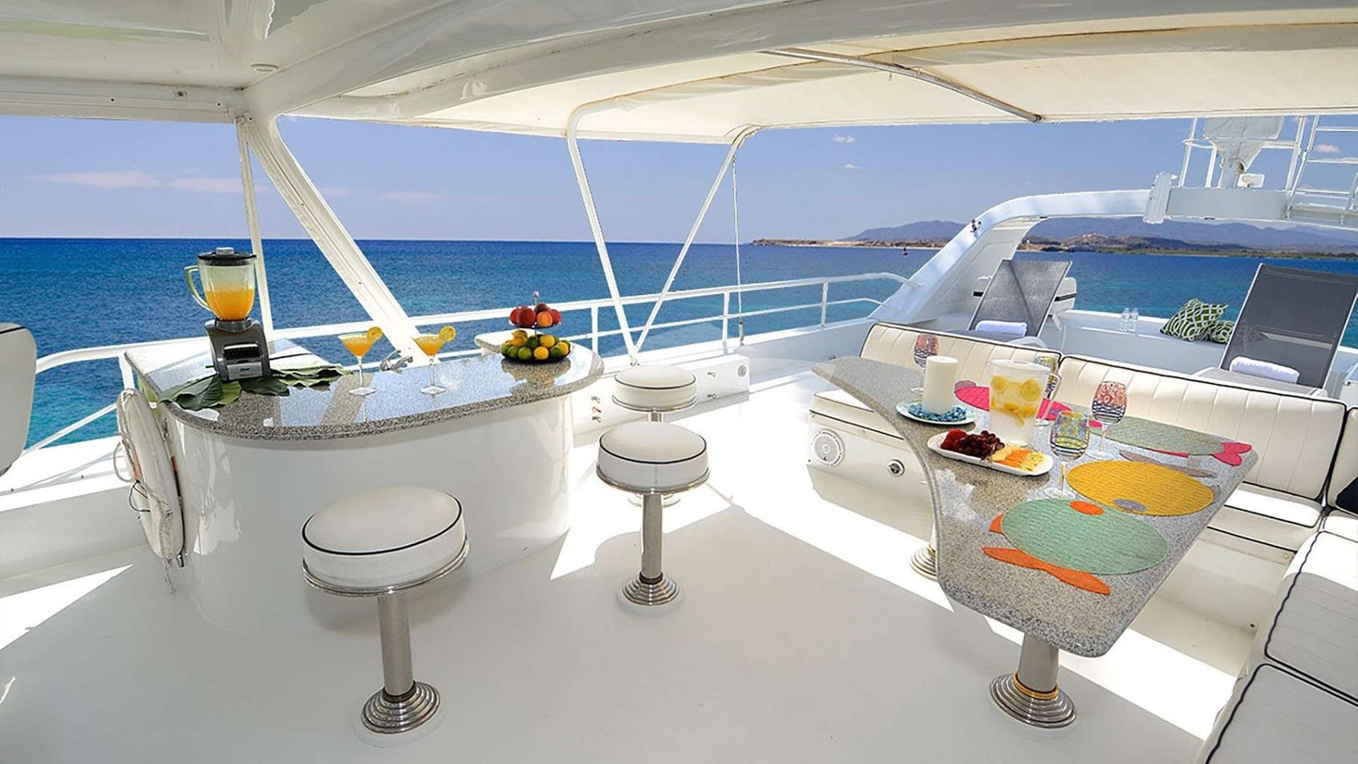 Upper Deck Dining & Bar Area