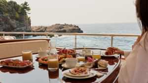 Breakfast on Deck