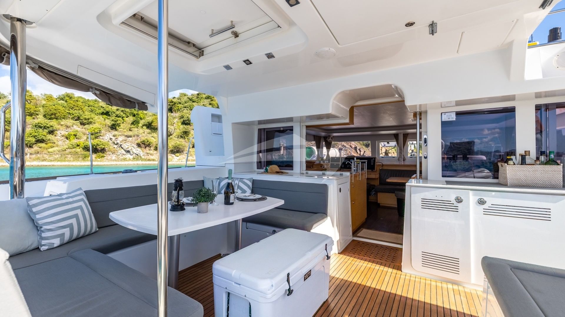 Alfresco dining area