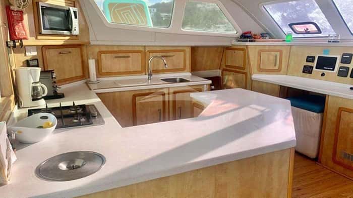 SUN GODDESS 16m sailing yacht charter, photo 2