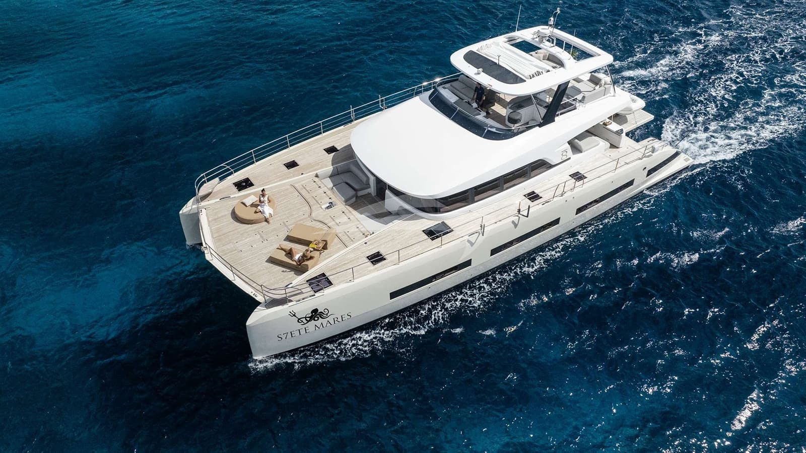 SIETE MARES, Aufnahme aus dem Yachtportfolio 17
