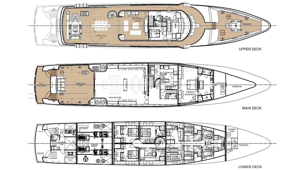 Yacht Layout