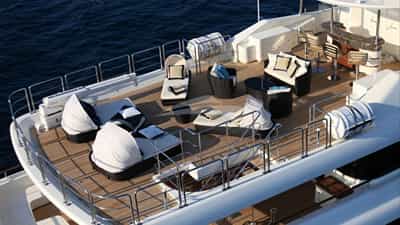 Aerial View of Deck