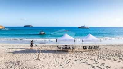 Beach set up