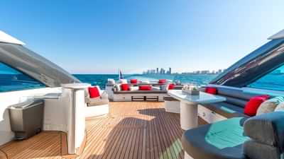 Aft Deck with Bar