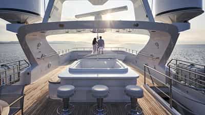 Sun Deck with Jacuzzi