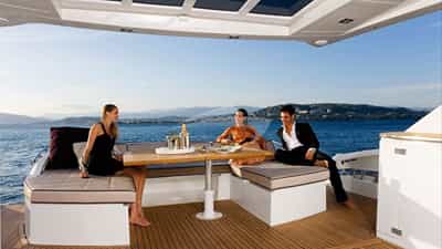 Aft deck