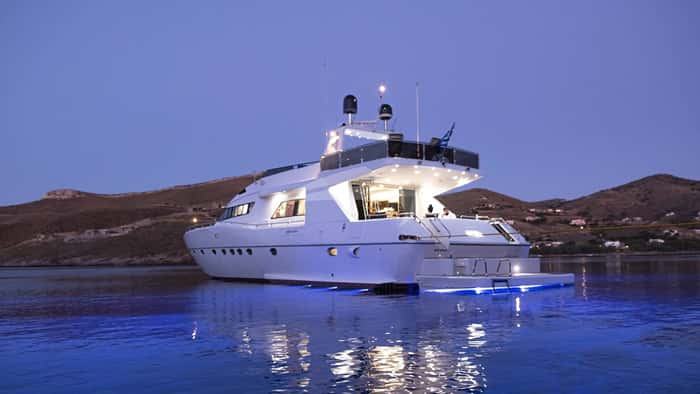 WISH 27m motor yacht charter, photo 5