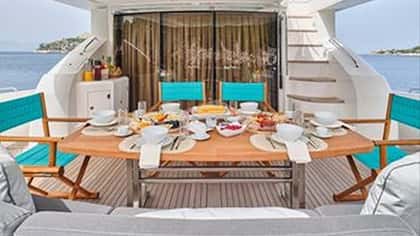M FIVE 23m motor yacht charter, photo 9
