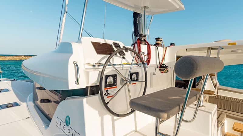 AURA 13m sailing yacht charter, photo 8