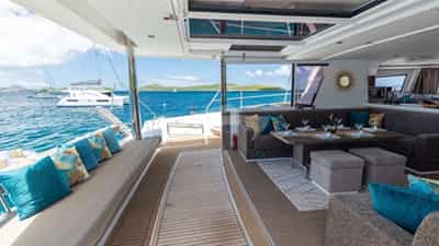 Cockpit dining area