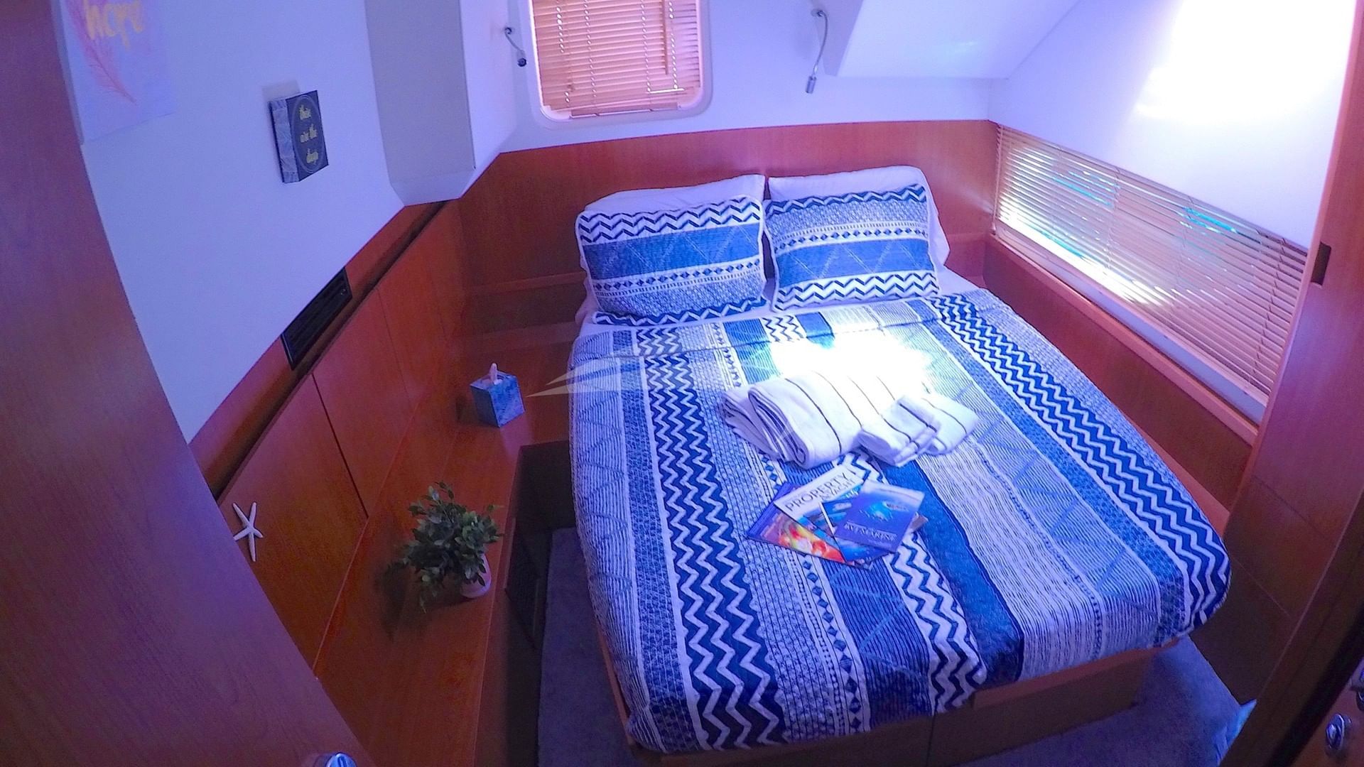 Aft guest queen suite