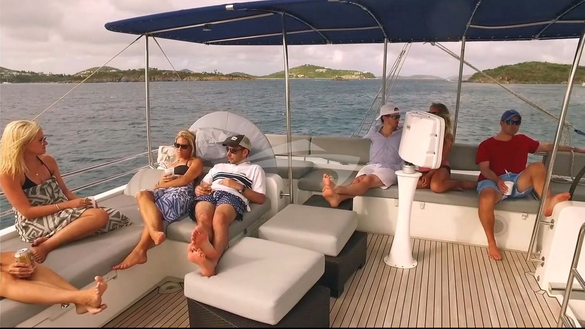 Flybridge Lounge is always a popular spot