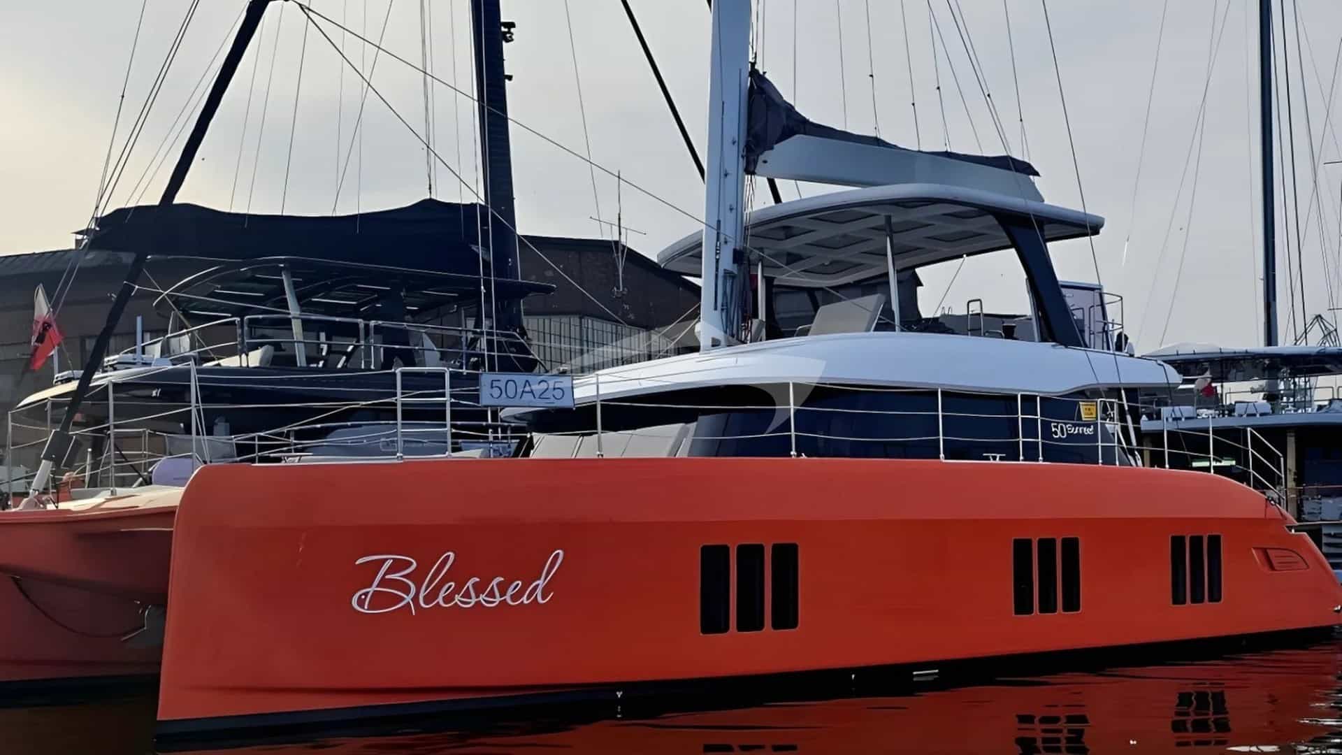 BLESSED yacht charter