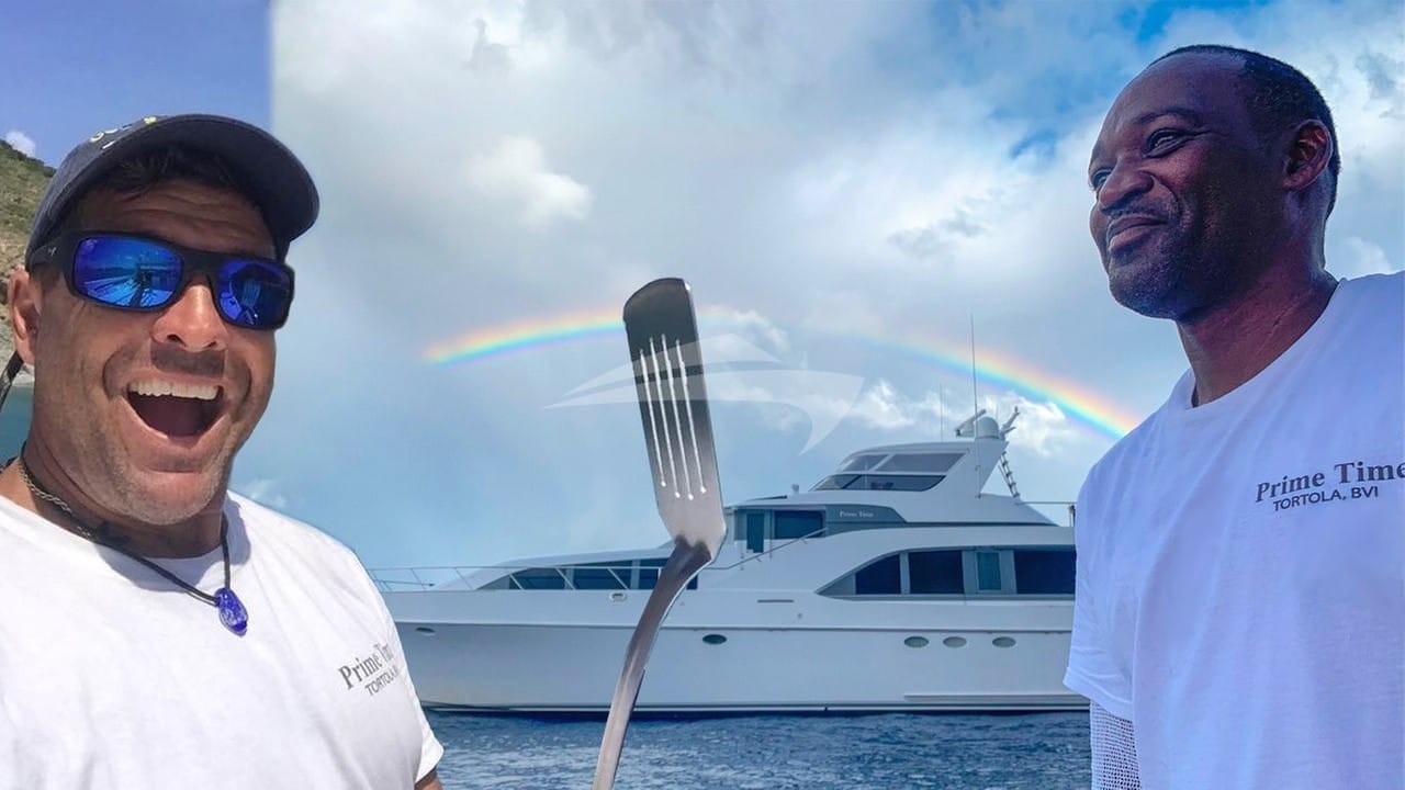 Luxury charter yacht crew for PRIME TIME