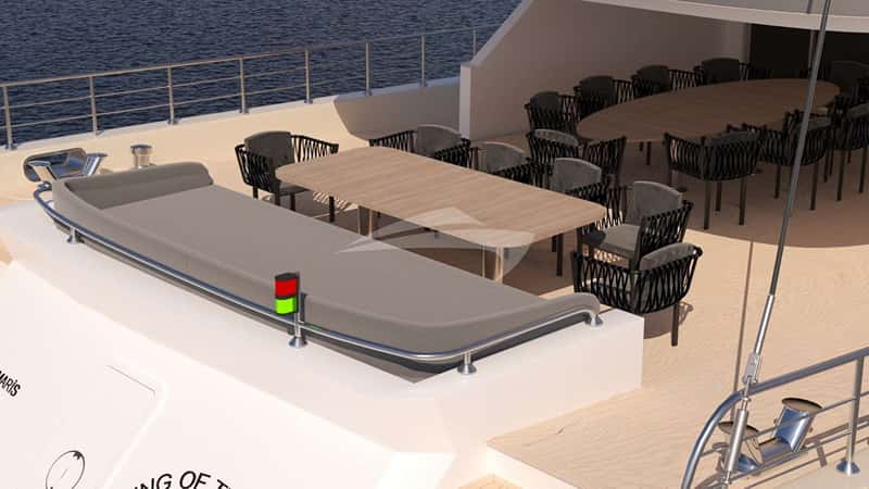 KING OF THE SEA 47m motor yacht charter, photo 3
