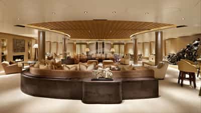 Saloon living area