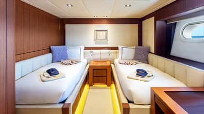 CHAMPAGNE SEAS 50m motor yacht charter, photo 13