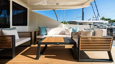 Aft Deck Seating