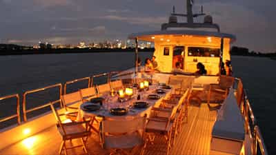 Upper Deck at Night