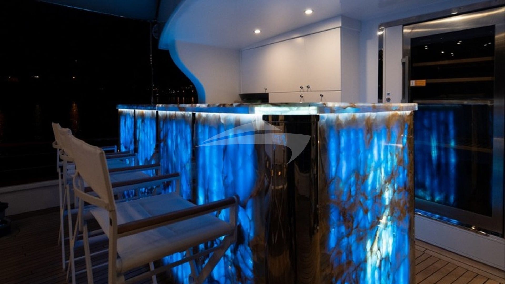 Al Fresco Bar at Night