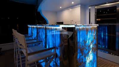 Al Fresco Bar at Night