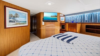 Master Stateroom with TV