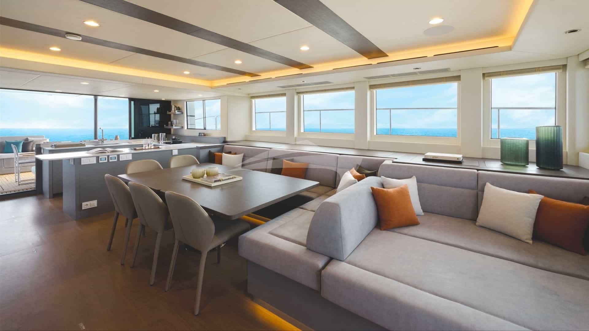Saloon dining and seating