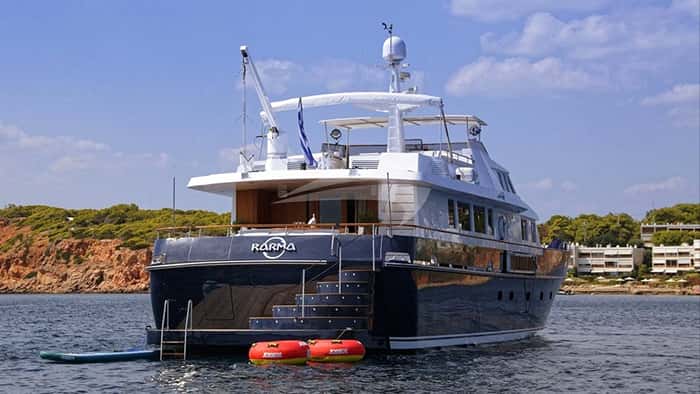 KARMA 30m motor yacht charter, photo 2