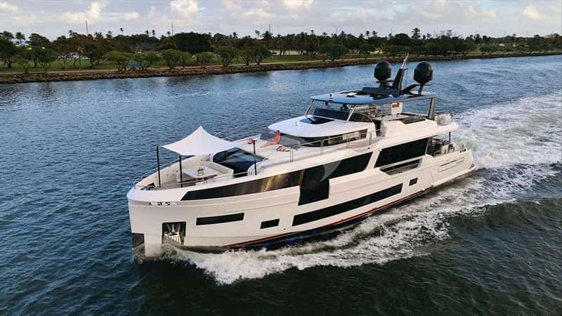 OLYMPUS 29m motor yacht charter