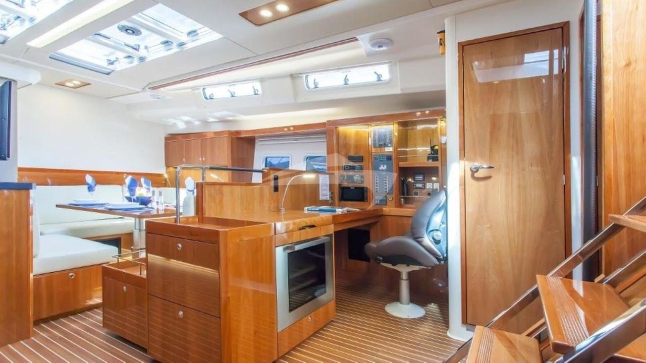 Dining, Navigation Station, and Stairs