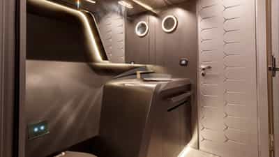 Twin Cabin Bathroom
