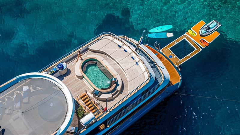 BELLA 48m motor yacht charter, photo 7