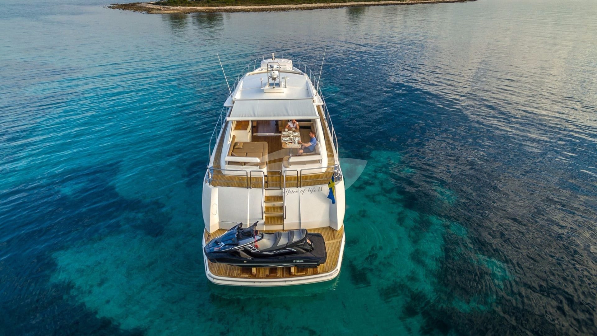 Aerial View of Stern