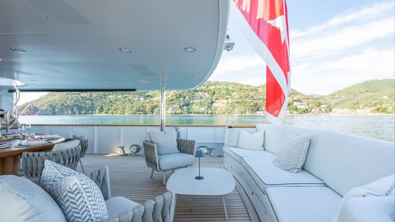 Main deck aft lounge