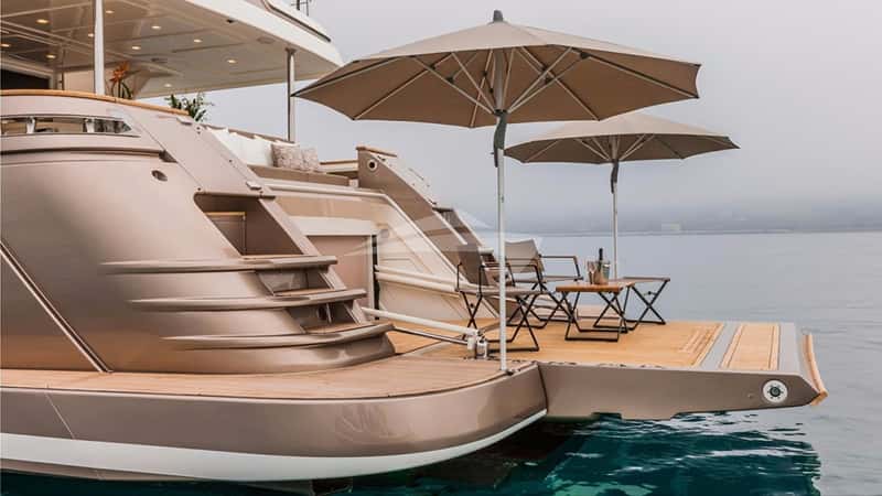 YVONNE 28m motor yacht charter, photo 6